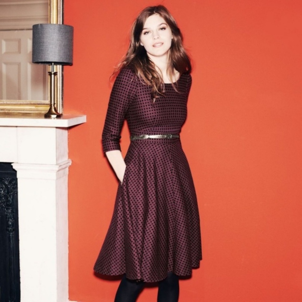 Boden wool blend Kate dress